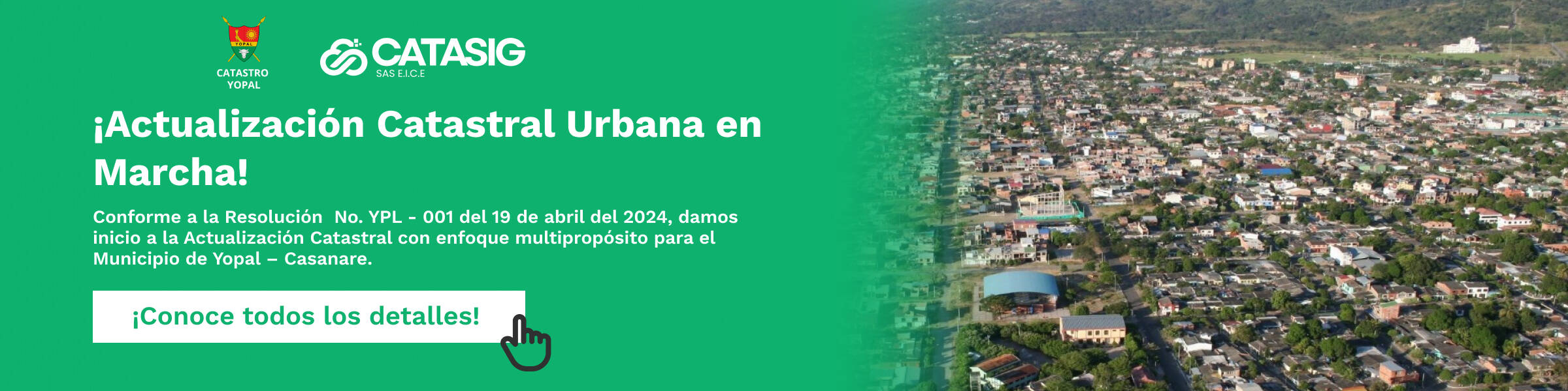 Actualización catastral urbana en marcha