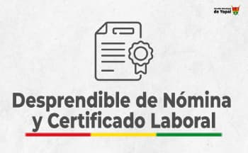 Desprendible de nómina y certificado laboral